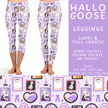 Load image into Gallery viewer, Batch #566 - Halloween 5 - Closes 8/7 - ETA early October - Hallo Goose Full and Capri Length Leggings
