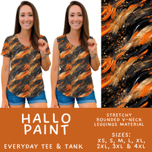 Load image into Gallery viewer, Batch #566 - Halloween 5 - Closes 8/7 - ETA early October - Hallo Paint Everyday Tank &amp; Tee
