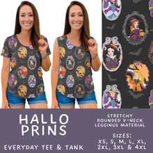 Load image into Gallery viewer, Batch #567 - Magical Character Halloween - Closes 8/10 - ETA early Oct - Hallo Prins Everyday Tank &amp; Tee
