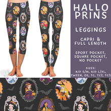 Load image into Gallery viewer, Batch #567 - Magical Character Halloween - Closes 8/10 - ETA early Oct - Hallo Prins Full and Capri Length Leggings
