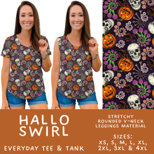 Load image into Gallery viewer, Batch #560 - Halloween 4 - Closes 7/26 - ETA late Sept - Hallo Swirl Everyday Tank &amp; Tee
