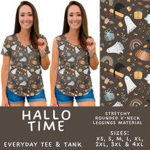 Load image into Gallery viewer, Batch #574 - HalloThanksMas - Closes 8/24 - ETA mid/late October - Hallo Time Everyday Tank &amp; Tee
