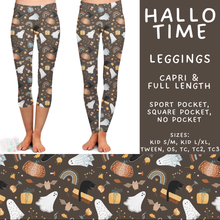 Load image into Gallery viewer, Batch #574 - HalloThanksMas - Closes 8/24 - ETA mid/late October - Hallo Time Full and Capri Length Leggings
