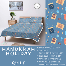 Load image into Gallery viewer, Batch  #410 - Cozy Quilts - Closes 9/10 - ETA late October - Hannukah Holiday Quilt
