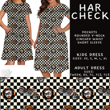 Load image into Gallery viewer, Batch #607 - Fun Run 28 - Closes 11/2 - ETA early Jan - Har Check Adult &amp; Kids Dresses
