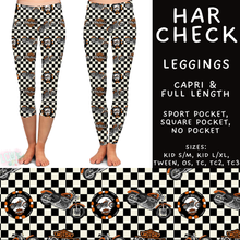 Load image into Gallery viewer, Batch #607 - Fun Run 28 - Closes 11/2 - ETA early Jan - Har Check Full and Capri Length Leggings
