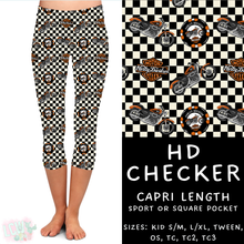 Load image into Gallery viewer, Batch #370 - Fun Run 12 - Closes 7/8 - ETA early Sept - HD Checker Capri Length Leggings

