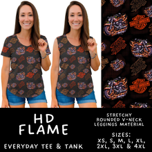 Load image into Gallery viewer, Batch #592 -  Fun Run 27 - Closes 9/30 - ETA late Nov - HD Flame Everyday Tank &amp; Tee
