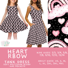 Load image into Gallery viewer, Batch #452 - Mom &amp; Me Love - Closes 11/21 - ETA early Jan - Heart RBow Women&#39;s &amp; Girl&#39;s Tank Dress
