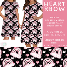 Load image into Gallery viewer, Batch #452 - Mom &amp; Me Love - Closes 11/21 - ETA early Jan - Heart RBow Womens &amp; Girls Dresses
