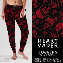 Load image into Gallery viewer, Batch #457 - Magical Character Love Collection - Closes 12/1 - ETA mid Jan - Heart Vader Joggers
