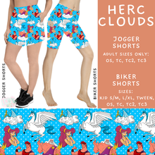 Load image into Gallery viewer, Ready to Ship - Herc Clouds Biker Shorts - TC2
