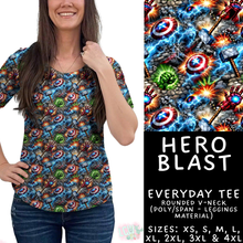 Load image into Gallery viewer, Batch #544 - Cool Characters 16 - Closes 6/17 - ETA mid August - Hero Blast Everyday Tee
