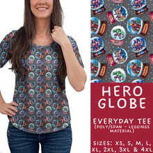 Load image into Gallery viewer, Batch #432 - Winter Globes - Closes 10/17 - ETA early December - Hero Globe Everyday Tee
