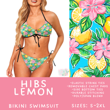 Load image into Gallery viewer, Batch #543 - Pool Party 2 - Closes 6/15 - ETA early/mid August - Hibs Lemon Women's 2 Piece Bikini
