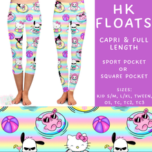Load image into Gallery viewer, Batch #339 - Character Summer - Closes 5/15 - ETA mid July - HK Floats Full and Capri Length Leggings
