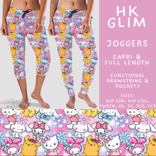 Load image into Gallery viewer, Batch #555 - Cool Characters 7 - Closes 7/13 - ETA mid Sept - HK Glim Full and Capri Length Joggers
