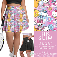Load image into Gallery viewer, Batch #555 - Cool Characters 7 - Closes 7/13 - ETA mid Sept - HK Glim Skort
