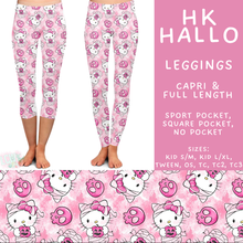 Load image into Gallery viewer, Batch #567 - Magical Character Halloween - Closes 8/10 - ETA early Oct - HK Hallo Full and Capri Length Leggings
