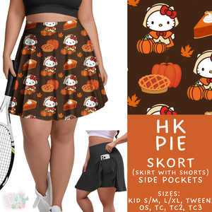 Batch #409 - Character Fall 2 - Closes 9/8 - ETA late October - HK Pie Skort