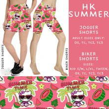 Load image into Gallery viewer, Batch #339 - Character Summer - Closes 5/15 - ETA mid July - HK Summer Biker &amp; Jogger Shorts
