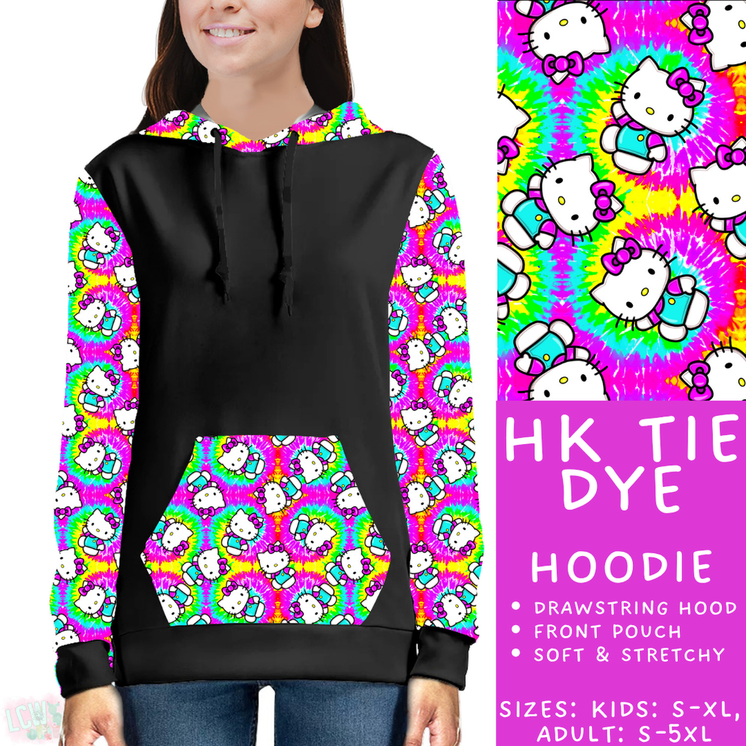 Batch #454 - Cool Characters 10 - Closes 11/26 - ETA mid Jan - HK Tie Dye Hoodie