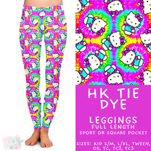 Load image into Gallery viewer, Batch #454 - Cool Characters 10 - Closes 11/26 - ETA mid Jan - HK Tie Dye Full Length Leggings
