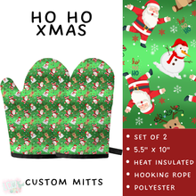 Load image into Gallery viewer, Batch #591 - Baking Spirits Bright 3 - Closes 9/28 - ETA mid/late Nov - Ho Ho Xmas Oven Mitts

