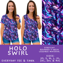 Load image into Gallery viewer, Batch #562 - Fun Run 25 - Closes 7/29 - ETA late Sept - Holo Swirl Everyday Tank &amp; Tee
