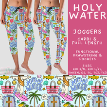 Load image into Gallery viewer, Batch #550 - Fun Run 24 - Closes 7/1 - ETA early Sept - Holy Water Full and Capri Length Joggers
