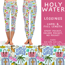 Load image into Gallery viewer, Batch #550 - Fun Run 24 - Closes 7/1 - ETA early Sept - Holy Water Full and Capri Length Leggings
