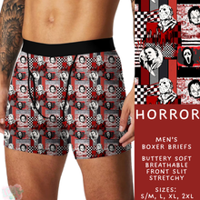 Load image into Gallery viewer, Batch #340 - Comfortable Underwear 4 - Closes 5/16 - ETA early July - Horror Men&#39;s Boxer Briefs
