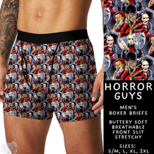 Load image into Gallery viewer, Batch #340 - Comfortable Underwear 4 - Closes 5/16 - ETA early July - Horror Guys Men&#39;s Boxer Briefs
