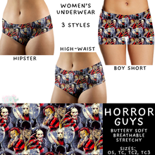 Load image into Gallery viewer, Batch #340 - Comfortable Underwear 4 - Closes 5/16 - ETA early July - Horror Guys Women&#39;s Underwear
