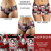 Load image into Gallery viewer, Batch #340 - Comfortable Underwear 4 - Closes 5/16 - ETA early July - Horror Women&#39;s Underwear
