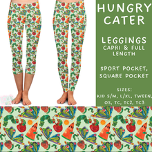 Load image into Gallery viewer, Ready To Ship - Hungry Cater - Full Length Leggings Sport OS &amp; TC - Capri Sport OS
