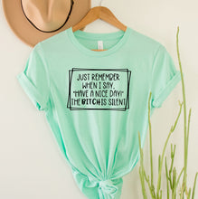 Load image into Gallery viewer, Wholesale Have a Nice Day Graphic Tee - Mint
