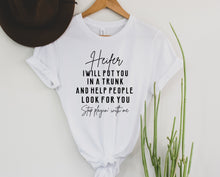 Load image into Gallery viewer, Wholesale Heifer, Stop Playin with me Graphic Tee - White

