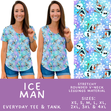 Load image into Gallery viewer, Batch #606 - Magical Character Winter - Closes 10/30 - ETA late Dec - Ice Man Everyday Tank &amp; Tee
