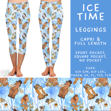 Load image into Gallery viewer, Batch #601 - Cool Characters 19 - Closes 10/21 - ETA mid Dec - Ice Time Full and Capri Length Leggings
