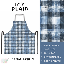 Load image into Gallery viewer, Batch #591 - Baking Spirits Bright 3 - Closes 9/28 - ETA mid/late Nov - Icy Plaid Apron
