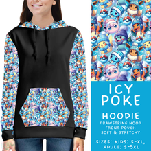 Load image into Gallery viewer, Batch #606 - Magical Character Winter - Closes 10/30 - ETA late Dec - Icy Poke Hoodie
