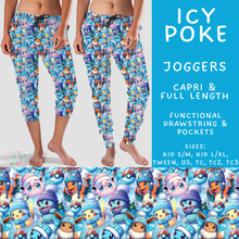 Load image into Gallery viewer, Batch #606 - Magical Character Winter - Closes 10/30 - ETA late Dec - Icy Poke Full and Capri Length Joggers

