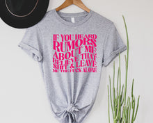 Load image into Gallery viewer, Wholesale If You Heard Rumors Graphic Tee - White

