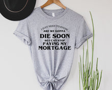 Load image into Gallery viewer, Wholesale I Just Need to Know Graphic Tee - Grey
