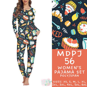 Batch #306 - Mother's Day Lounge - Closes 3/19 - ETA late April - MDPJ56 Women's Pajama Set