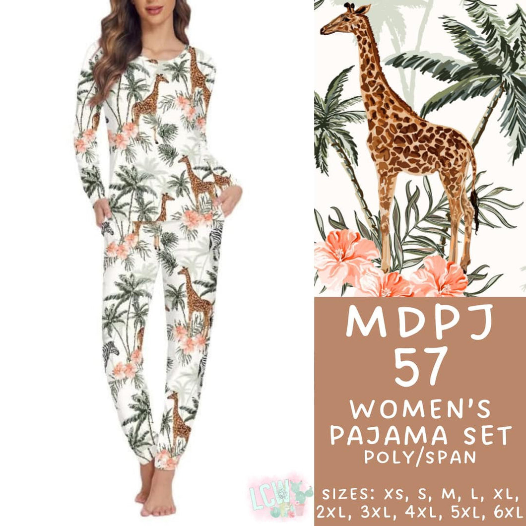 Batch #306 - Mother's Day Lounge - Closes 3/19 - ETA late April - MDPJ57 Women's Pajama Set