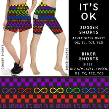 Load image into Gallery viewer, Batch #370 - Fun Run 12 - Closes 7/8 - ETA early Sept - It&#39;s Ok Biker &amp; Jogger Shorts
