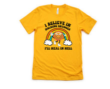 Load image into Gallery viewer, Wholesale I'll Heal in Hell Graphic Tee - Gold Tee
