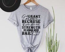 Load image into Gallery viewer, Wholesale I'm Gonna Need Bail Money Graphic Tee - Heather Grey

